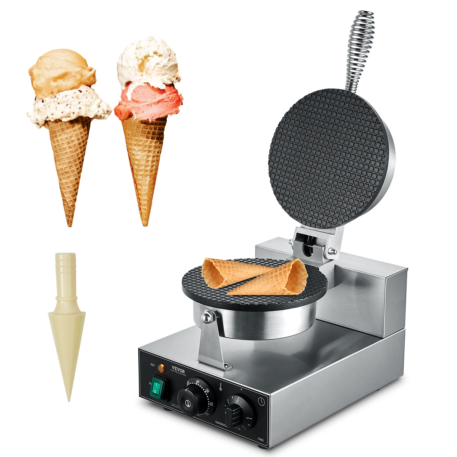 SucceBuy Elektrischer Eistüten – Waffle Cone Maker Bewertung und Preis